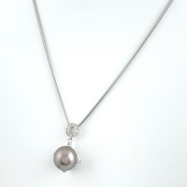 あすつく】 パール 【中古】 WG デザインネックレス ネックレス - kajal.pl