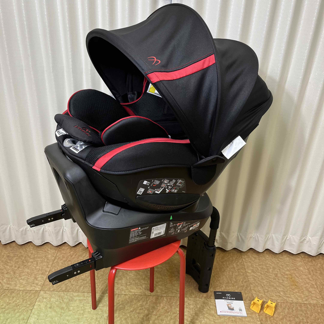 極上クリーニング済　☆超美品☆　エールべべ　クルット3i　グランス　ISOFIX