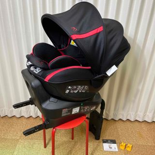 カーメイト(CAR MATE)の極上クリーニング済　☆超美品☆　エールべべ　クルット3i　グランス　ISOFIX(自動車用チャイルドシート本体)