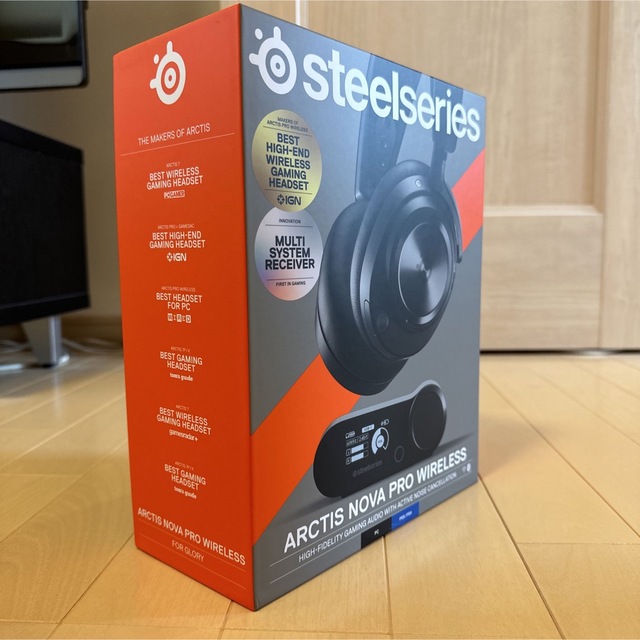 激安 Steelseries ARCTIS NOVA PRO WIRELESS ヘッドフォン+イヤフォン