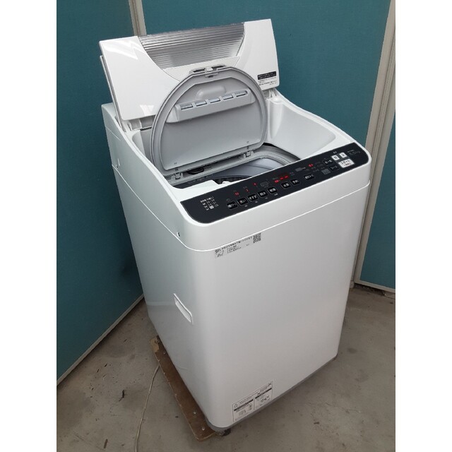 驚きの価格 SHARP ES-TX5E 洗濯乾燥機 2021年製 2022年8月新品購入