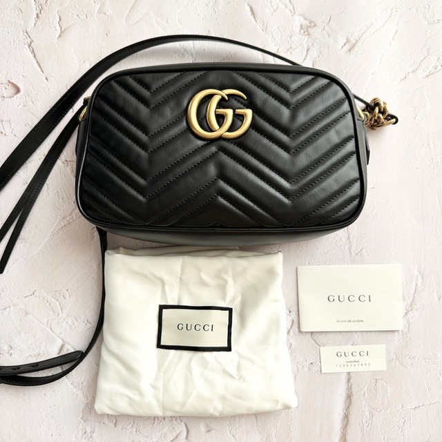 史上最も激安】 Gucci GUCCI グッチ GGマーモント キルティング