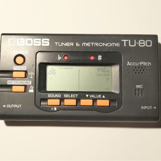 ボス(BOSS)の【中古】BOSS チューナー・メトロノーム TU-80(その他)