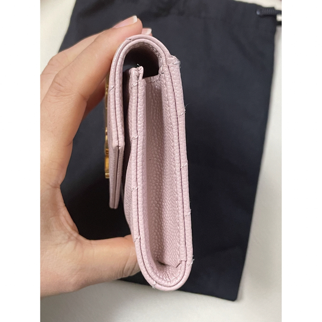 Saint Laurent(サンローラン)の本日お値下げ！サンローラン ミニ財布モノグラム スモール エンベロープウォレット レディースのファッション小物(財布)の商品写真