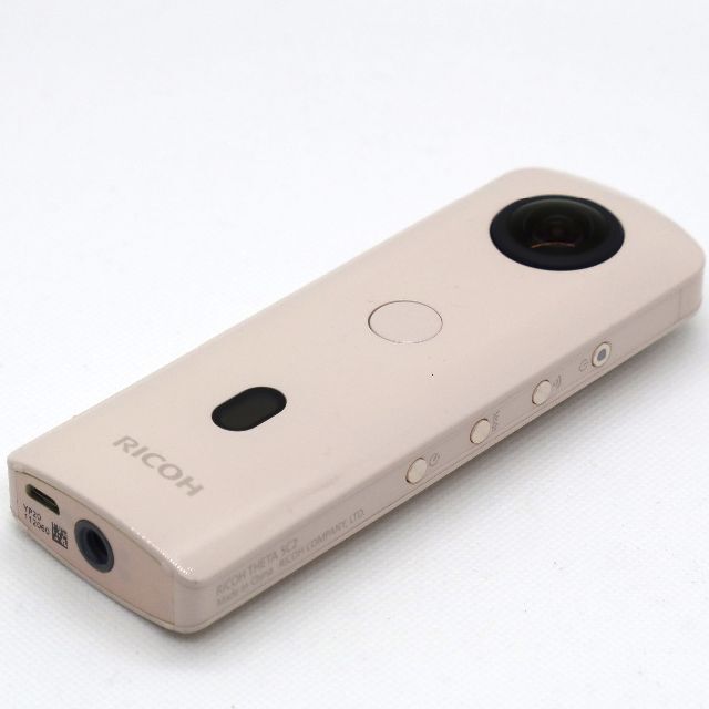 RICOH THETA SC2 BEIGE 360度撮影カメラ 25枚使用 ceospoftalmologia.com