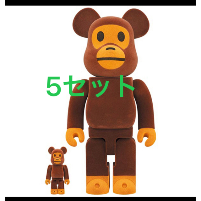 ご予約品】 BE@RBRICK 400% 100% FLOCKY BE@RBRICK MILO® BABY