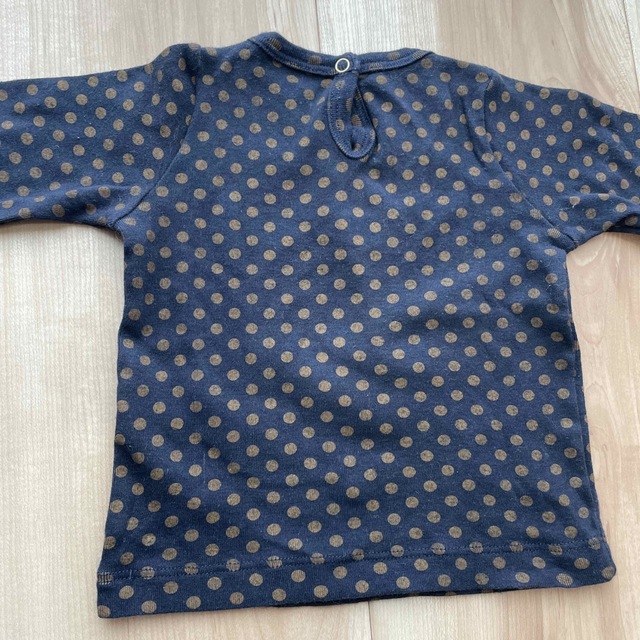 PETIT BATEAU(プチバトー)のPETIT BATEAU ロンT 6m/67cm キッズ/ベビー/マタニティのベビー服(~85cm)(Ｔシャツ)の商品写真