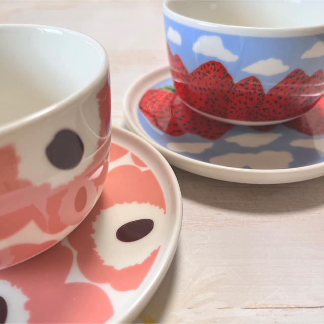 【新品未使用】marimekko マンシッカ♡  ラテマグ・マグカップ・ボウル