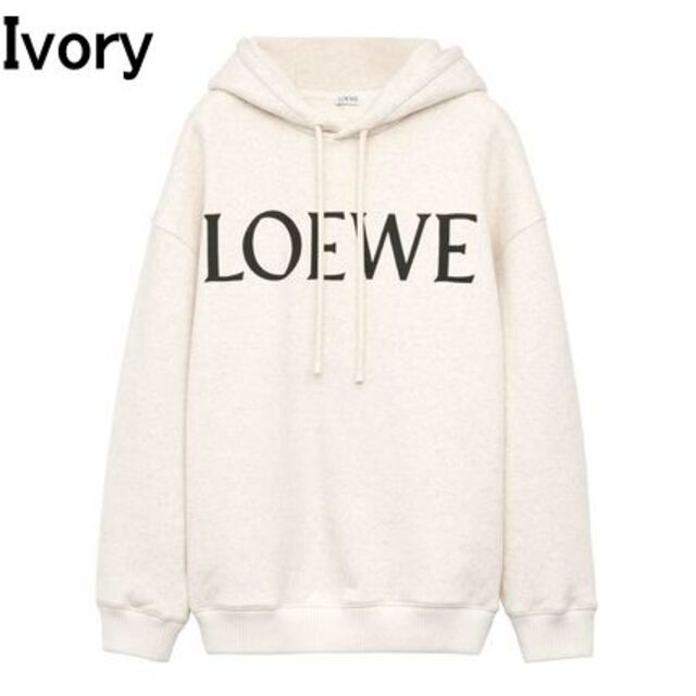 LOEWE - ○新品/正規品○ LOEWE ロゴ プリント フーディー ブラッシュ