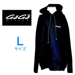 ガガミラノ(GaGa MILANO)の【特別価格】新品❤︎GaGaMILANOガガミラノ パーカー 黒(パーカー)