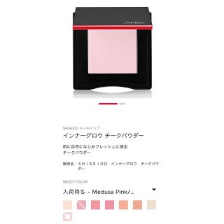 シセイドウ(SHISEIDO (資生堂))の資生堂　インナーグロウ チークパウダー　10 Medusa(チーク)