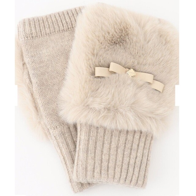 TOCCA♡    KNIT FUR HANDWARMER ハンドウォーマーハンドウォーマー