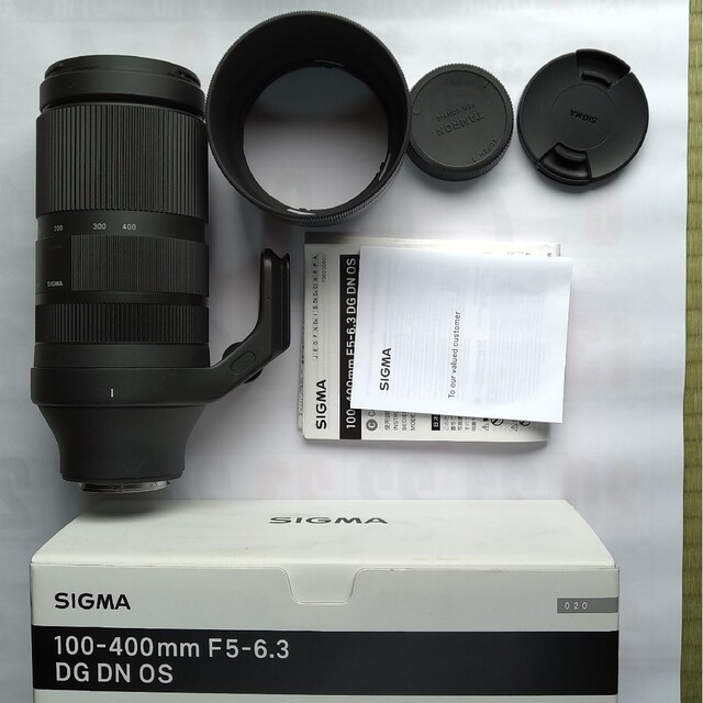 SIGMA - sigma 100-400mm f5-6.3 dg dn os ソニーEマウント