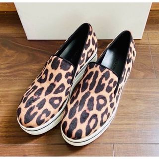 STELLA McCARTNEY【美品】レオパード柄 ウェッジソール シューズ