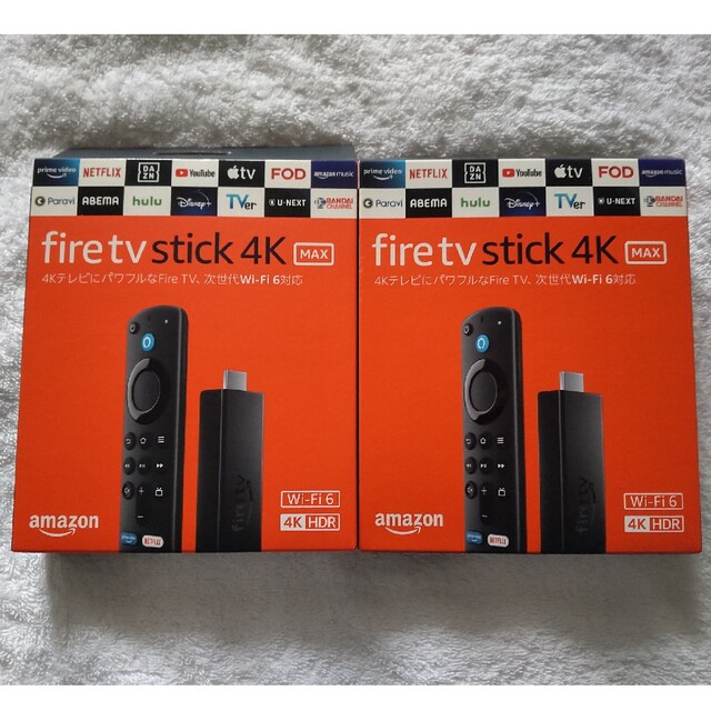 【新品未使用】fire tv stick 4K max2台