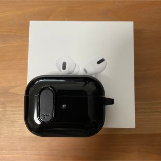 アップル(Apple)のApple AirPods Pro MWP22J/A 第一世代　エレコムケース入(ヘッドフォン/イヤフォン)