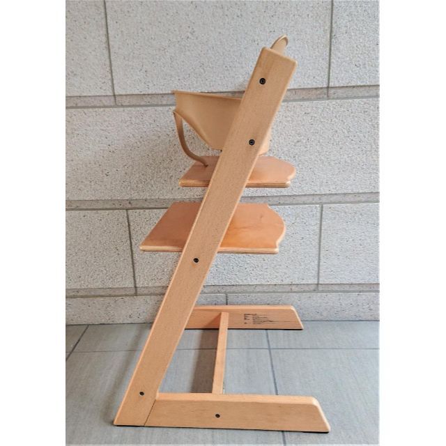 Stokke(ストッケ)の【良品】ストッケ　トリップトラップ　ベビーセット付　NO.4～ キッズ/ベビー/マタニティの寝具/家具(その他)の商品写真