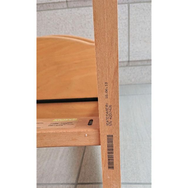 Stokke(ストッケ)の【良品】ストッケ　トリップトラップ　ベビーセット付　NO.4～ キッズ/ベビー/マタニティの寝具/家具(その他)の商品写真