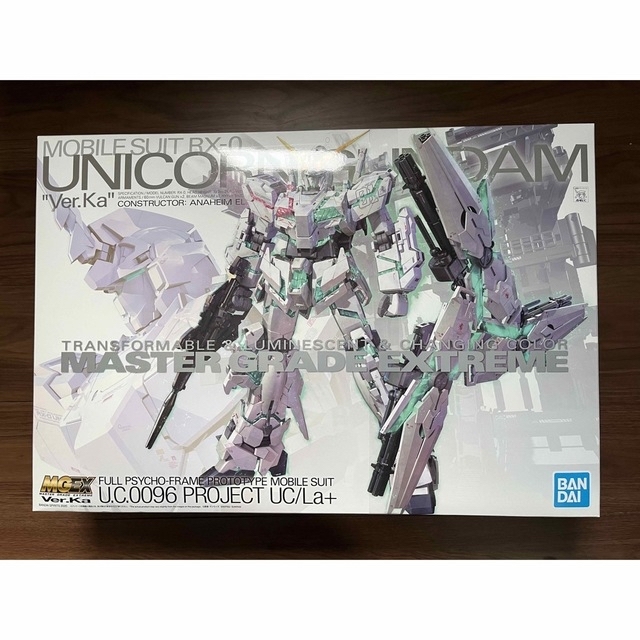 エンタメ/ホビーMGEX 1/100 UNICORN GUNDAM Ver.Ka 新品　送料込み