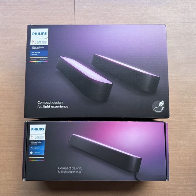 Philips Hue LEDバーライト Hueブリッジ 3個セット ライト/照明/LED Philips Hue LEDバーライト Hueブリッジ 3個セット ライト/照明/LED
