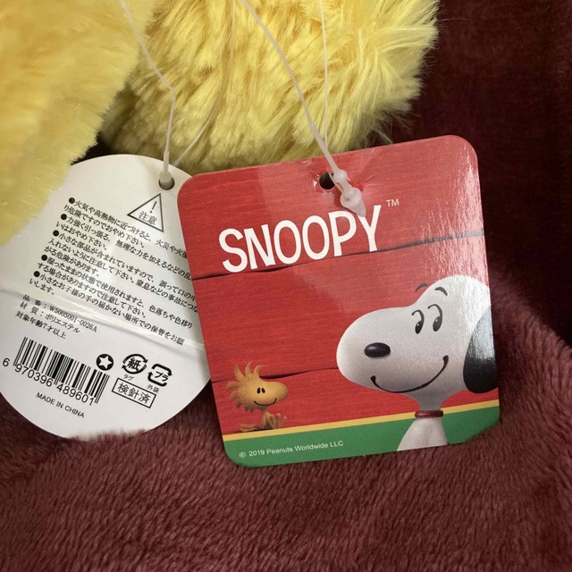 PEANUTS(ピーナッツ)のウッドストック　ビックぬいぐるみ　特大　SNOOPY エンタメ/ホビーのおもちゃ/ぬいぐるみ(ぬいぐるみ)の商品写真