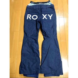 ロキシー(Roxy)のスノーボード　パンツ　ロキシー　ロゴ入り　着痩せ　超美品(ウエア/装備)