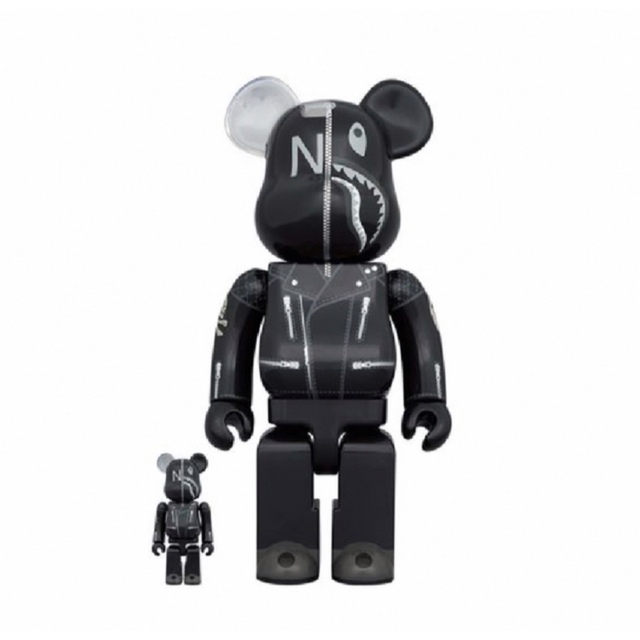 BE@RBRICK BAPE × NEIGHBORHOOD 100%&400%