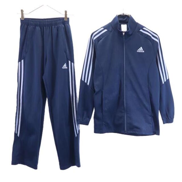 adidas - アディダス ジャージ 上下 セットアップ 160/150 紺 adidas