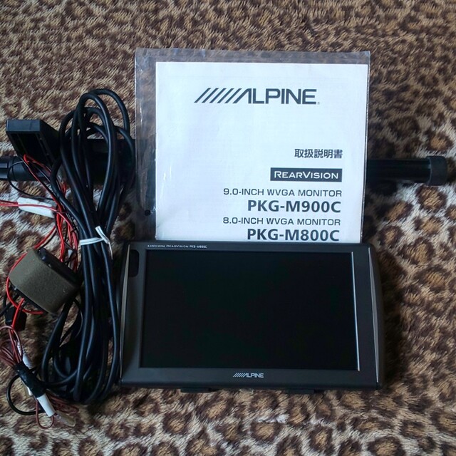ALPINE PKG-M800Cリアモニター 自動車/バイクの自動車(カーナビ/カーテレビ)の商品写真