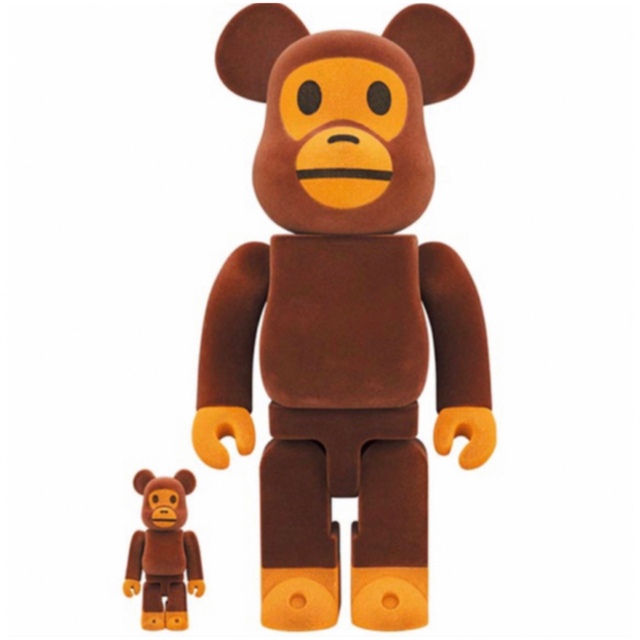 BE@RBRICK(ベアブリック)のBE@RBRICK BABY MILO(R) Flocky Ver  エンタメ/ホビーのフィギュア(その他)の商品写真