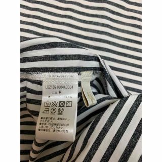 【限定値下げ】ラウンジドレス バンドカラーストライプシャツ