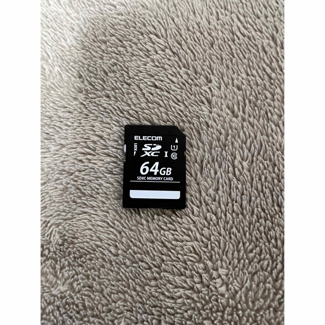 ELECOM(エレコム)のELECOM SDXC MEMORY CARD 64GB SDカード スマホ/家電/カメラのカメラ(その他)の商品写真