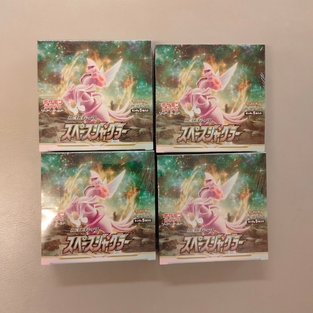 ポケモンカード スペースジャグラー 4box 未開封