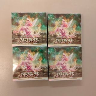 ポケモン(ポケモン)の新品未開封 ポケモンカード スペースジャグラー 4BOX シュリンク付き(Box/デッキ/パック)