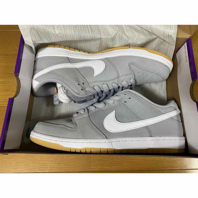 NIKE SB DUNK Orange Label Grey Gum グレーガム