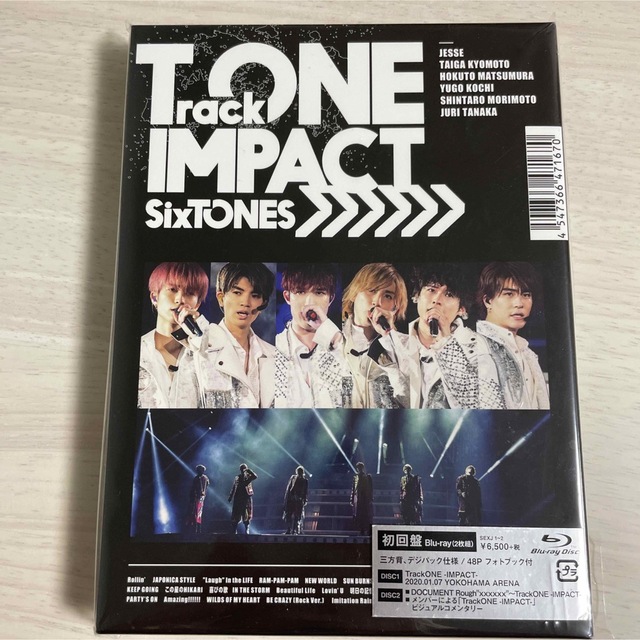 「SixTONES/TrackONE-IMPACT-〈初回盤・2枚組〉」