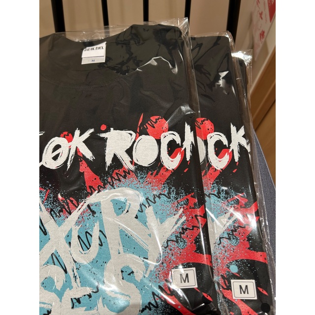 ONE OK ROCK(ワンオクロック)のONE OK ROCK 2023 TシャツD Mサイズ 2枚セット メンズのトップス(Tシャツ/カットソー(半袖/袖なし))の商品写真