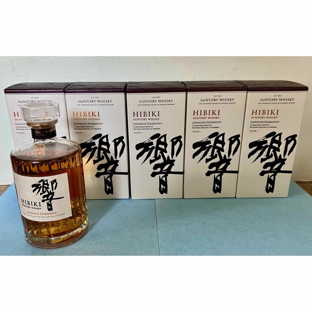 サントリー 響 ジャパニーズハーモニー 5本セット! - 酒 サントリー 響 ジャパニーズハーモニー 5本セット! - 酒