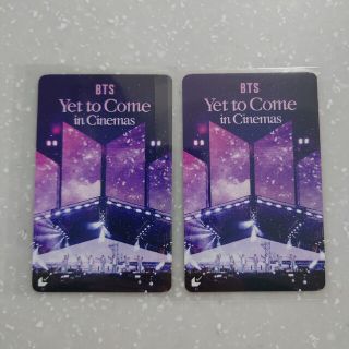 BTS ムビチケ 3枚セット Yet To Come in Cinemas