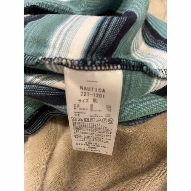 NAUTICA(ノーティカ)のnautica ノーティカ　ボーダー　長袖 Tシャツ メンズのトップス(Tシャツ/カットソー(七分/長袖))の商品写真