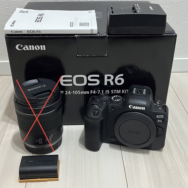 美品　CANON EOS R6 ボディ