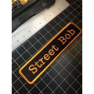 ハーレーダビッドソン(Harley Davidson)のアイロンワッペン★STREET BOB★ストリートボブ★FXDB★FXBB(装備/装具)