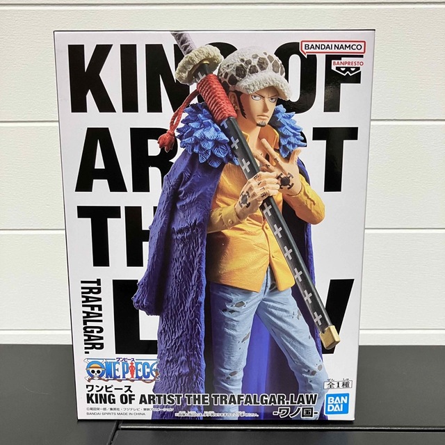 BANPRESTO(バンプレスト)のワンピース ONE PIECE KING OF ARTIST トラファルガーロー エンタメ/ホビーのフィギュア(アニメ/ゲーム)の商品写真