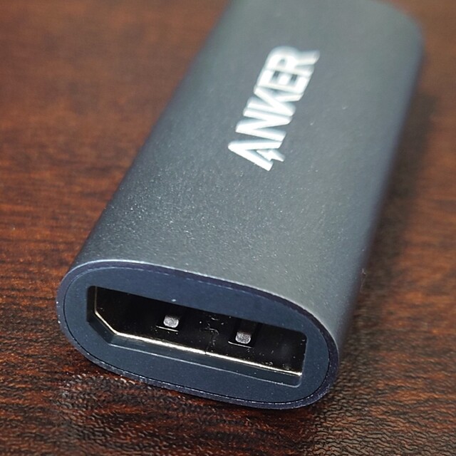 Anker(アンカー)のAnker PowerExpand USB-C DisplayPort アダプタ スマホ/家電/カメラのテレビ/映像機器(映像用ケーブル)の商品写真