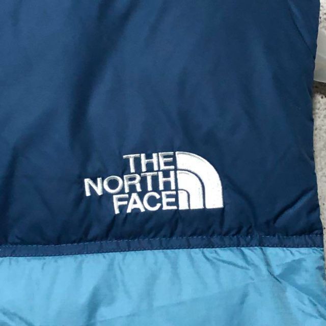 THE NORTH FACE ダウンベスト ヌプシ ストーンブルー アウター