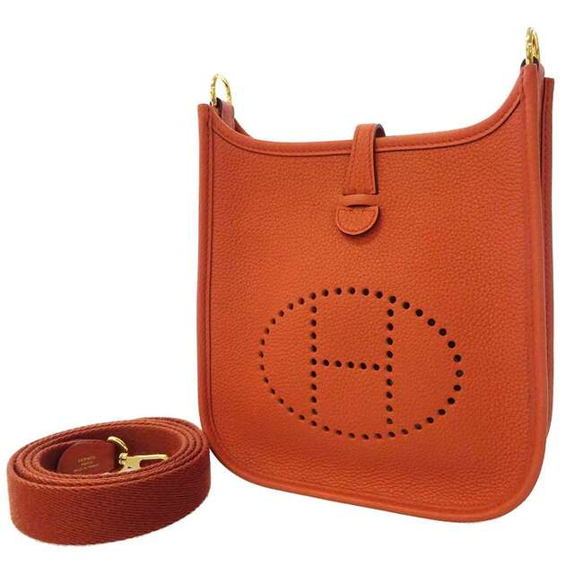 【再入荷!】 アマゾン エブリンTPM ショルダーバッグ エルメス - Hermes テールバテュー/ゴールド金具 Z刻印 トリヨンモーリス ショルダーバッグ