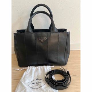 プラダ(PRADA)のPRADAプラダ★カナパ　オールレザー　2wayトートバック(トートバッグ)