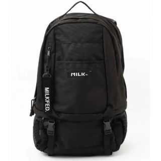 ミルクフェド(MILKFED.)の【匿名配送】MILKFED. NEO BIG BACKPACK BAR リュック(リュック/バックパック)