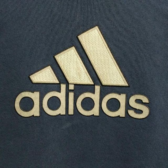 adidas(アディダス)のアディダス USA製 刺繍 ビッグロゴ スウェット トレーナー 90s XL相当 メンズのトップス(スウェット)の商品写真