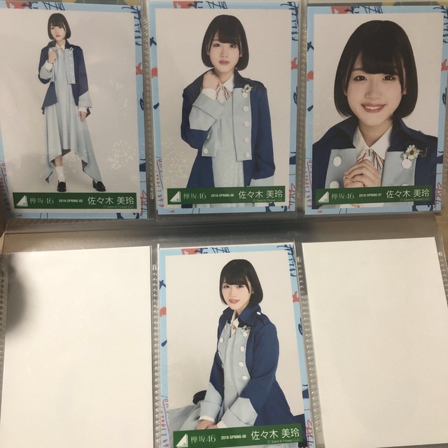 佐々木美玲　生写真　4種コンプ エンタメ/ホビーのタレントグッズ(アイドルグッズ)の商品写真